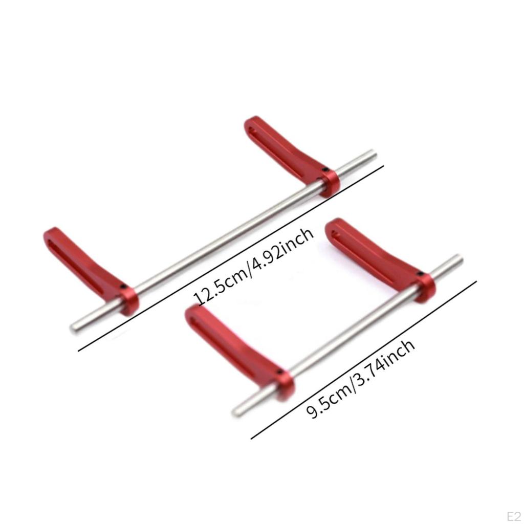 1/10 RC Anti Collision Bar Mount Adjustable and Trailer Hooks Accessories Car Spare Part