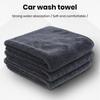 Microfiber Cleaning Cloth Ultra Absorbent Towel Mirror Shine Protects Paint No Lint Car Wash