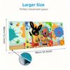 Bing Custom Name Large Size Mouse Pad Large Gaming Table Cushion Non-slip Laptop Tablet Big Mousepad XXL Mat Mini PC Playmat With Lock edge