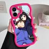 Accel Arita Haruyuki Wavy Edge TPU Mobile Phone Case for iPhone 17 16 15 14 13 12 11 Air Pro Max Plus Colorful Cover