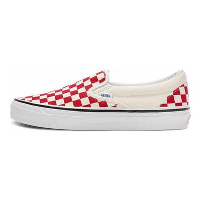 OG Classic Slip-On LX Checkerboard — гоночные красные кроссовки унисекс Classic-White VN0A32QNTYR