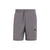 Logo Print Three-Stripes Casual Straight Shorts Men Bottoms Grey IC1494
