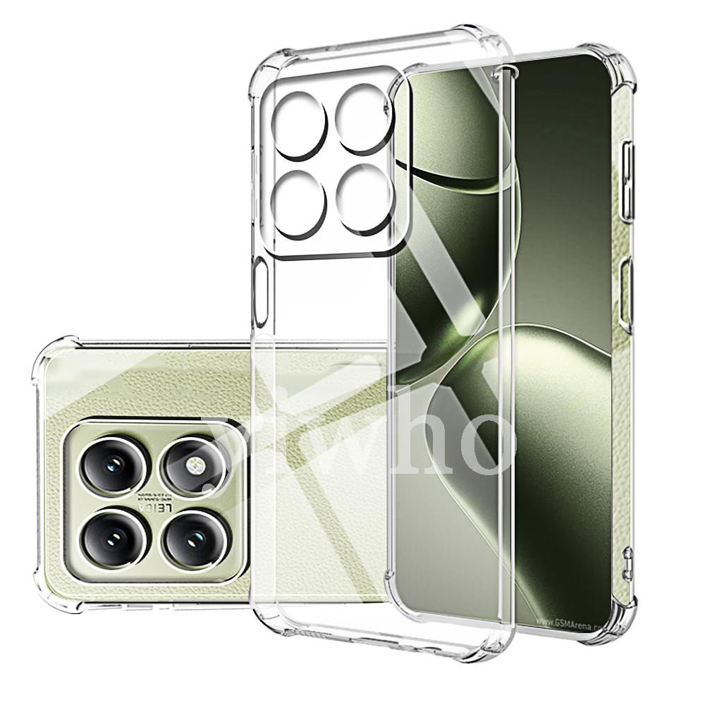 Защитный чехол для телефона Xiaomi 14tpro 14 T 14t Pro Shell Transparent Camera Back Clera Full Covers Mi14t T14 Phonecase