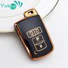 4 Button TPU Shell Fob Car Key Case Cover For Toyota RAV4 Highlander Avalon Sequoia Tundra Tacoma 4Runner Land Cruise Prius