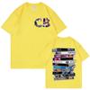 Rapper Chris Brown Albums Disks Graphic T Shirts 2024 Concert Tour Fan Gift Tshirt Mens Womens Fashion Hip Hop Retro Tshirts