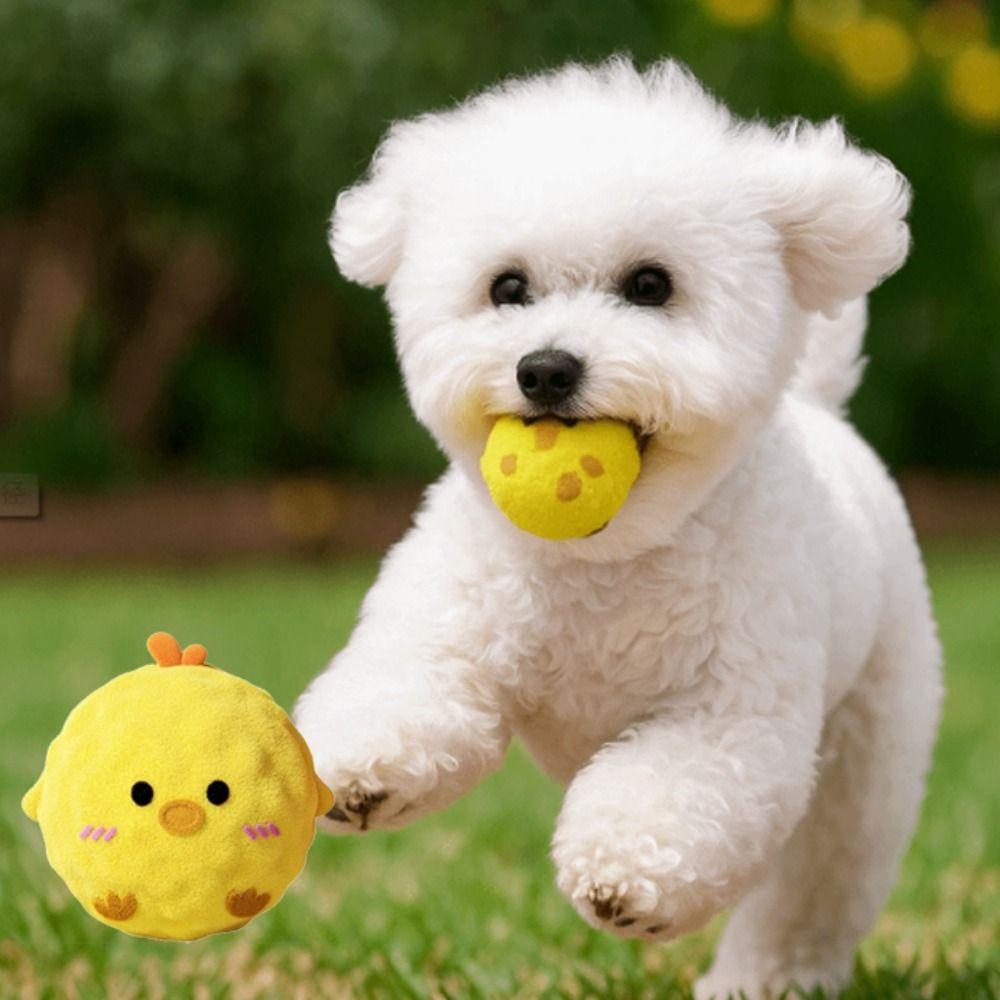 Animal Shape Dog Chew Toy Cartoon Prick Ball Toy Cute Pet Sound Toy Relieve Boredom