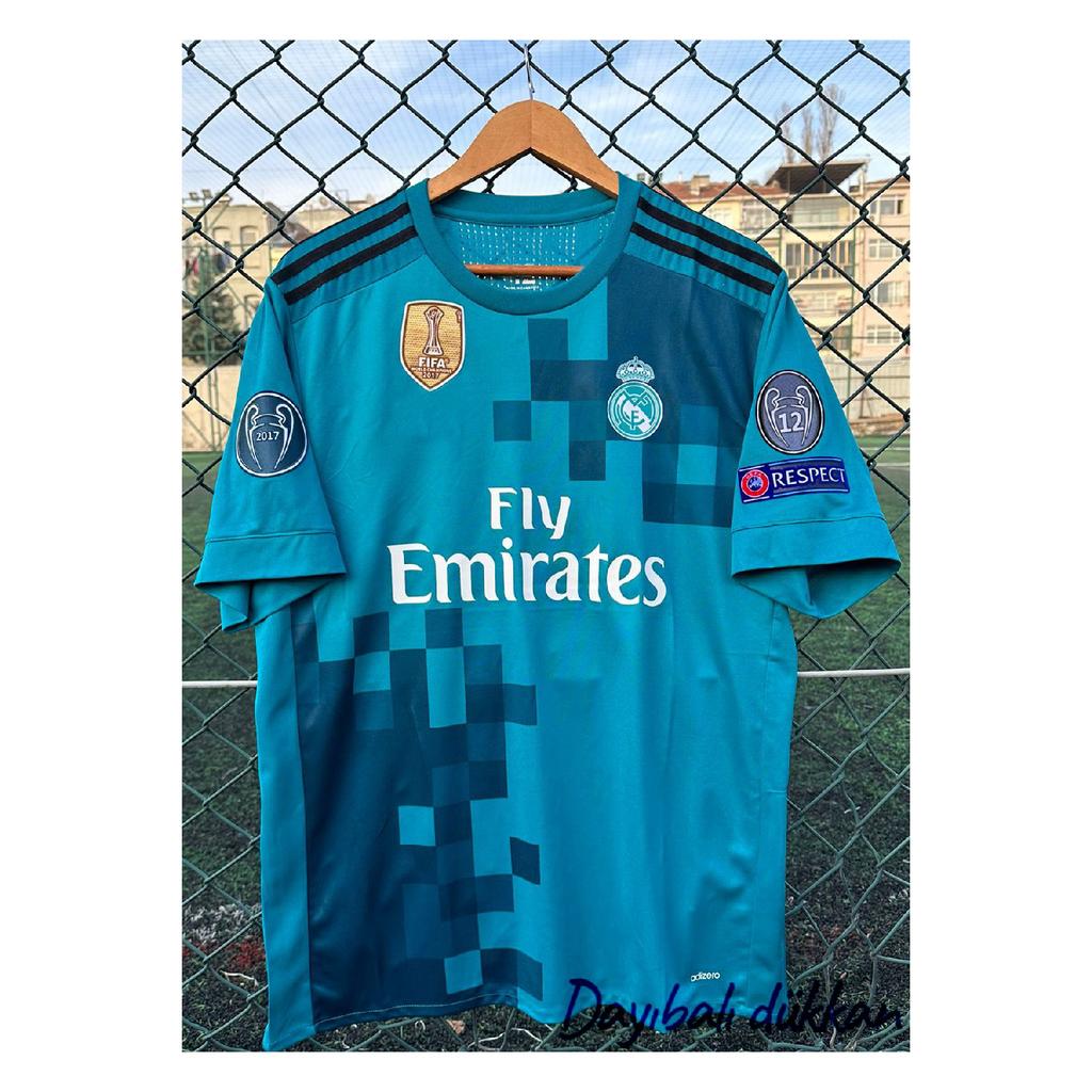 Daybal Sergio Ramos 2017 18 Ocean Blue Champions League Away Jersey