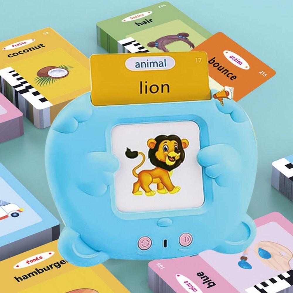 Early Educational English Flashcards Language Learning Talking Flash Cards  For Kids Infant
