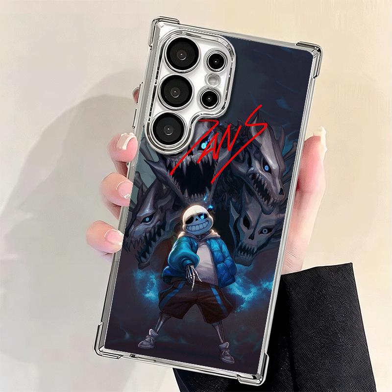 U-Undertale S-Sans Позорированный Чехол для Телефона Для Samsung Galaxy S24 S25 FE S26 Edge S23 Ultra S22 S21 Plus S20 Противоударный Подушка Безопасности