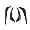 carbon fiber front bumper wind deflector