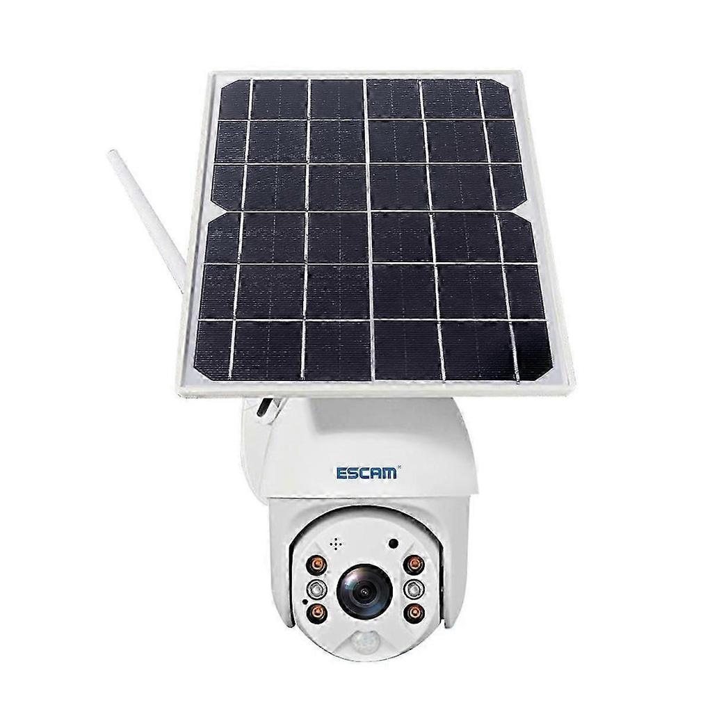 Escam QF280 Solar Powered WiFi PTZ Camera 1080P HD IP66 Waterproof Night Vision Motion Detection Outdoor Security Monitoring System Installation
