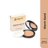 Компактная пудра Pilgrim Warm Sand с матовым финишем, 9 г, 1 шт. Для всех типов кожи. Контроль жирности и сияющая кожа