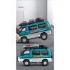 1/24 Mitsubishi Delica MPV Модель автомобиля из сплава Литой металл Классические коммерческие автомобили Модель автомобиля Звук и свет Детская игрушка Подарок