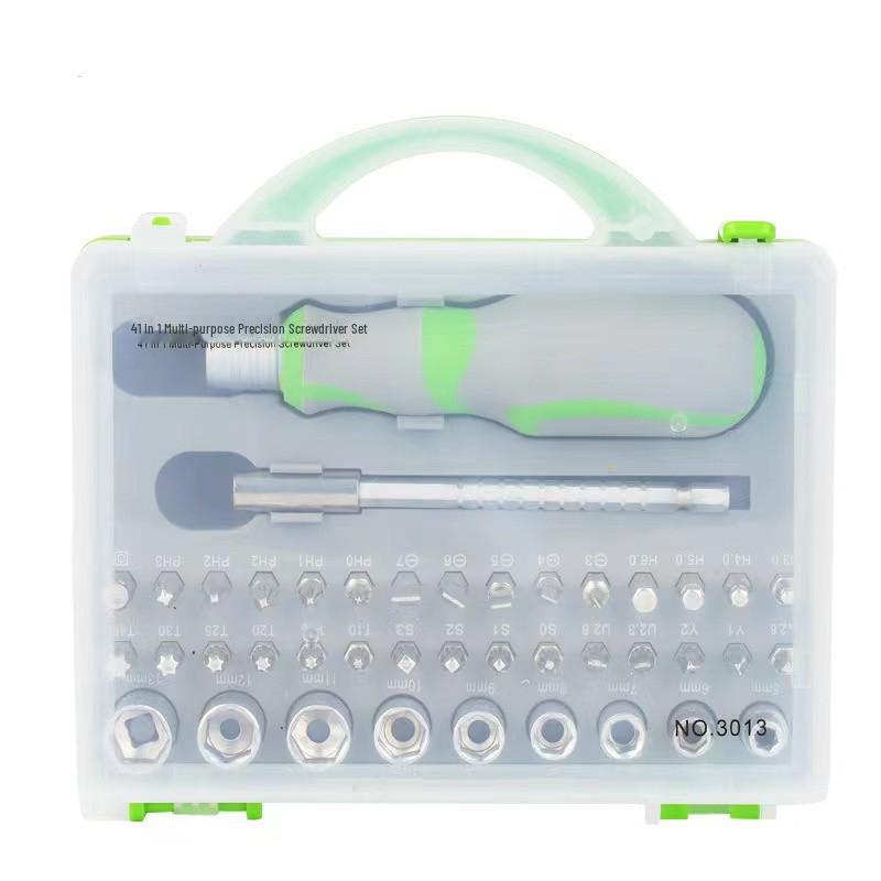 25-in-1 Multifunction Precision Screwdriver Set In Leather Case for Mobile & Watch Repair