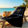 Inter Milan Customized Name Beach Towel Super Soft & Absorbent Portable for SwimmingBeachCamping Travel Beach AccessoriesGym
