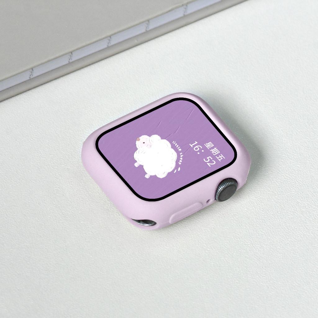 Силиконовый чехол-конфета для Apple Watch Ultra 2 49 мм Чехол 10 9 8 7 6 Se 5 4 46 мм 45 мм 42 мм Защита Iwatch Серии 44 мм 40 41 38 мм