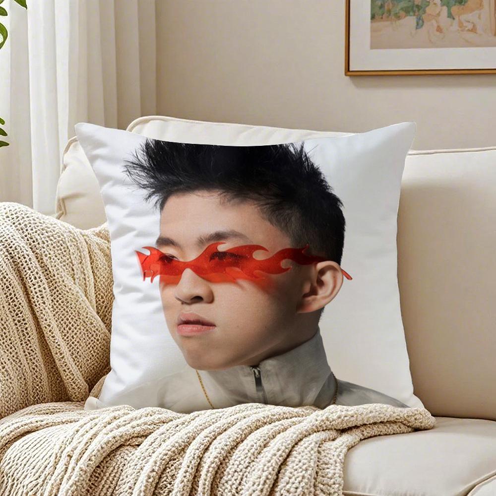 Певец RRich Brian Наволочка Наволочка Антипылевой клещ Гостиная Диван Декор Подушка Комната