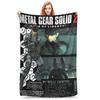 Фланелевое одеяло для игры Metal Gear Solid, зимнее, мягкое, теплое, плед для детей, гостиной, с рисунком, покрывало на кровать, чехол для дивана-кровати