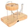 Perpetual Motion Machine Stable Base Sturdy Wood Stress Relief Perpetual Energy Toy for Table