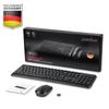 Perixx Wireless Keyboard and Mouse Full Size PERIDUO-716 Set, Black,