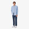Lacoste Мужская хлопковая рубашка Оксфорд свободного кроя CH165E-56GHBP