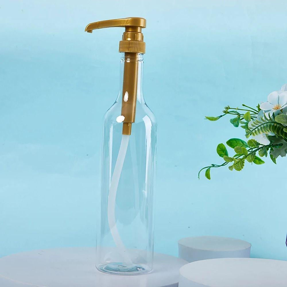 1 шт. Кухонный аксессуар Бутылка-помпа Сжимаемая Емкость для молока, меда, сиропа, Диспенсер для хранения