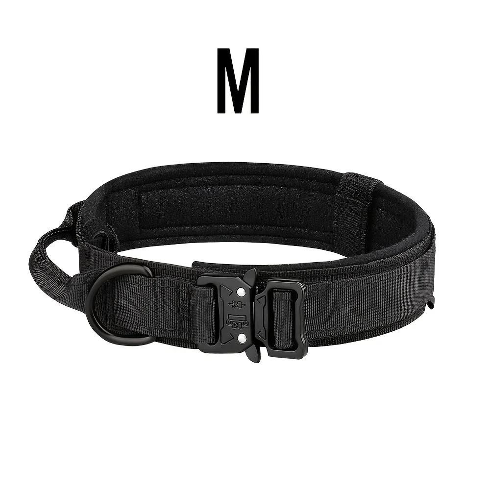 Тактический ошейник для охотничьей собаки, тяговый трос, цинковый сплав, имитация нейлона, липучка, регулируемый размер, аксессуары для охоты