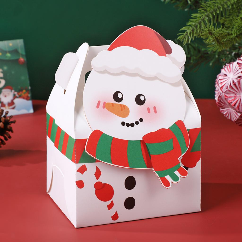 Christmas Cartoon Hand-held Gift Box, Christmas Eve Packaging Box