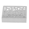 Hollow Out Metal Napkin Holder Glossy Edge Stainless Steel Napkin Holder  Kitchen Countertop