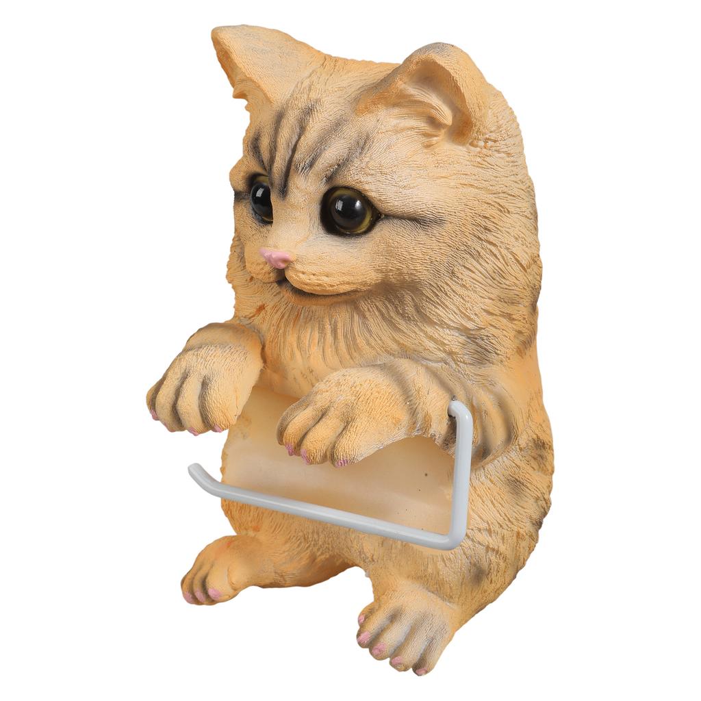 Милый тематический диспенсер для рулона туалетной бумаги для ванной комнаты, настенный, для хранения, из полимерного материала, компактный, экономящий место, домашний декор