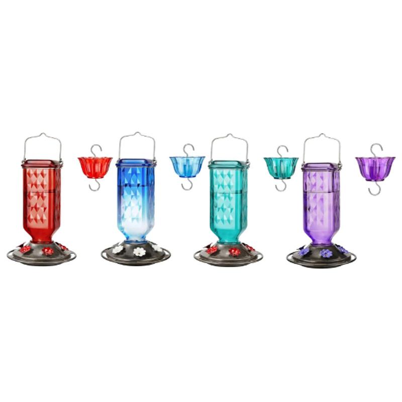 Hummingbird Feeder for Outdoors Hanging Water Dispenser Gift for Bird Lovers Birdfeeder Garden Decoration for Balcony Lawn