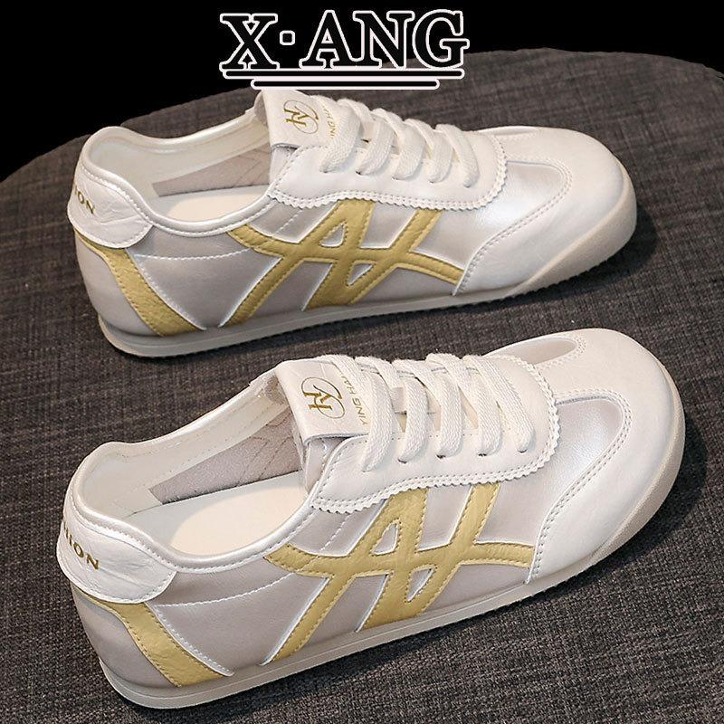 Summer Thin Breathable Leather Women's Shoes Soft Sole Light White Shoes New Casual Sports Shoes