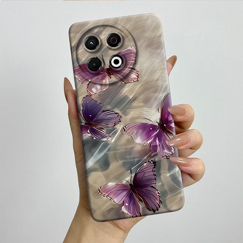 Чехол для телефона Tecno Spark 30 Pro KL7 30Pro 4G Cover Мягкий силикон Сладкая расписная оболочка Мультяшная Funda Прекрасный печатный корпус Coque