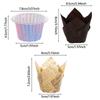 & Kitchen Bakeware Pastry Tools Greaseproof Paper Tulip Baking Cup Cupcake Liners Cake Muffin Cups