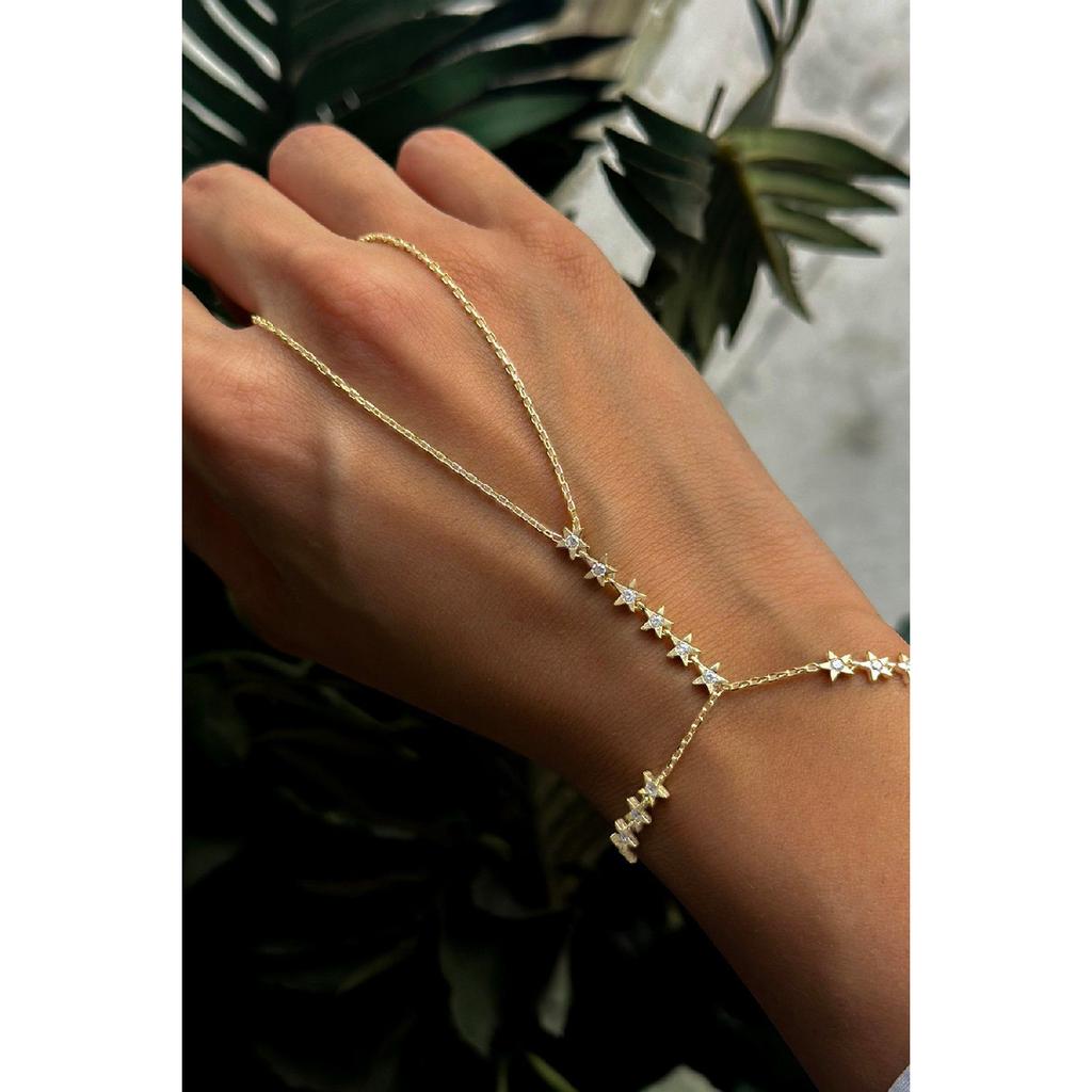 925 Серебро с оправой «Звезды» Ахмеран