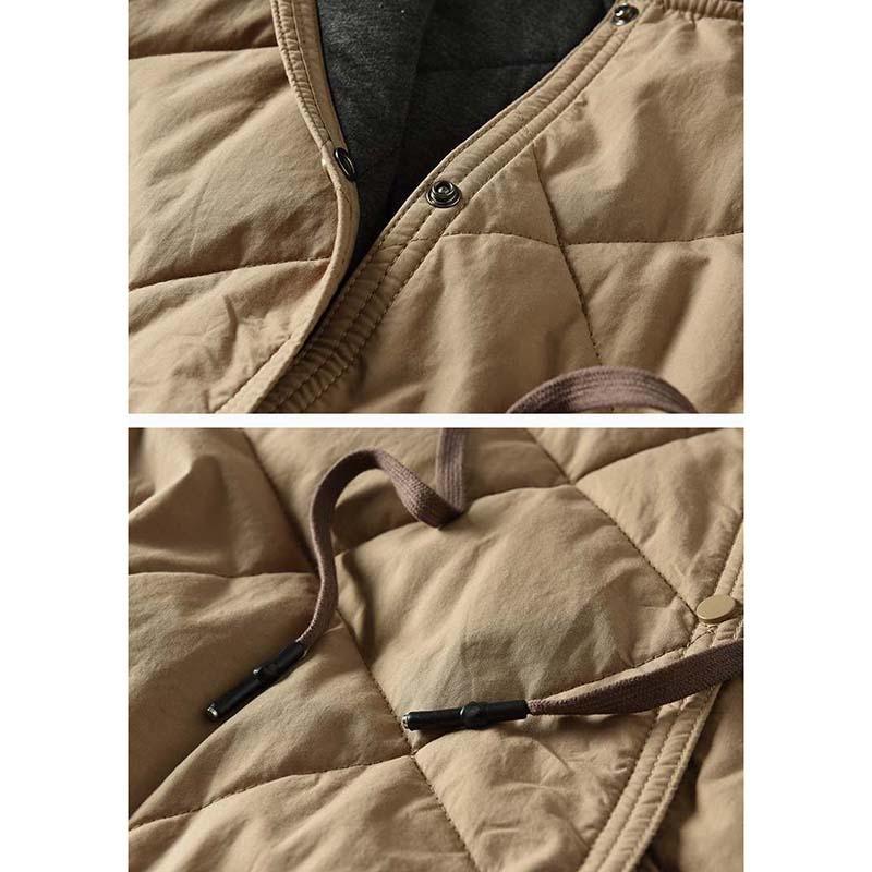 Зимняя мода Большие размеры с капюшоном хлопковые пальто женские утолщенные длинные парки куртки ветровки