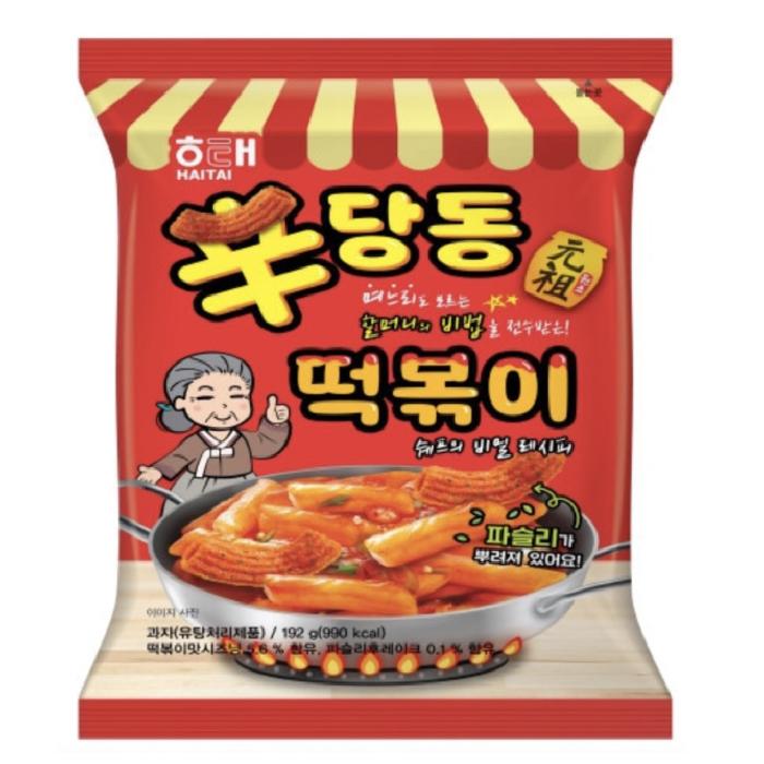Закуска Haitai Shindangdong Tteokbokki с острым вкусом 110г