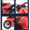 1/12 Scale Yamaha YZFR1 Alloy Die Cast Motorcycle Model Toy Vehicle Collection Sound and Light Off Road Autocycle Boy Toys Car