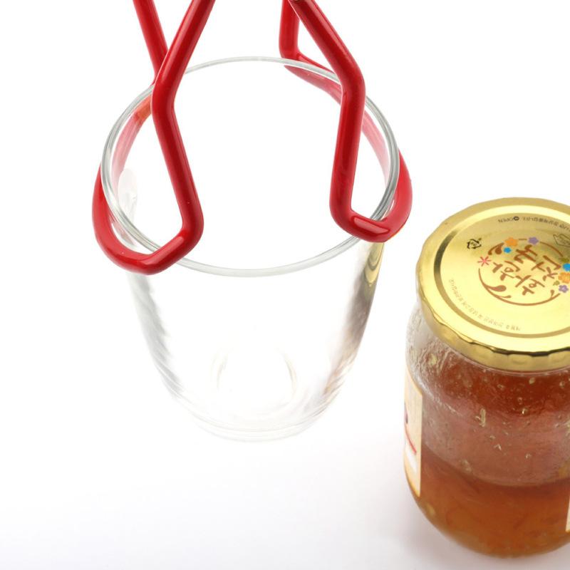 Щипцы для консервных банок из нержавеющей стали, противоошпаривающий подъемник, нескользящий зажим для бутылочки для кормления для домашней банки