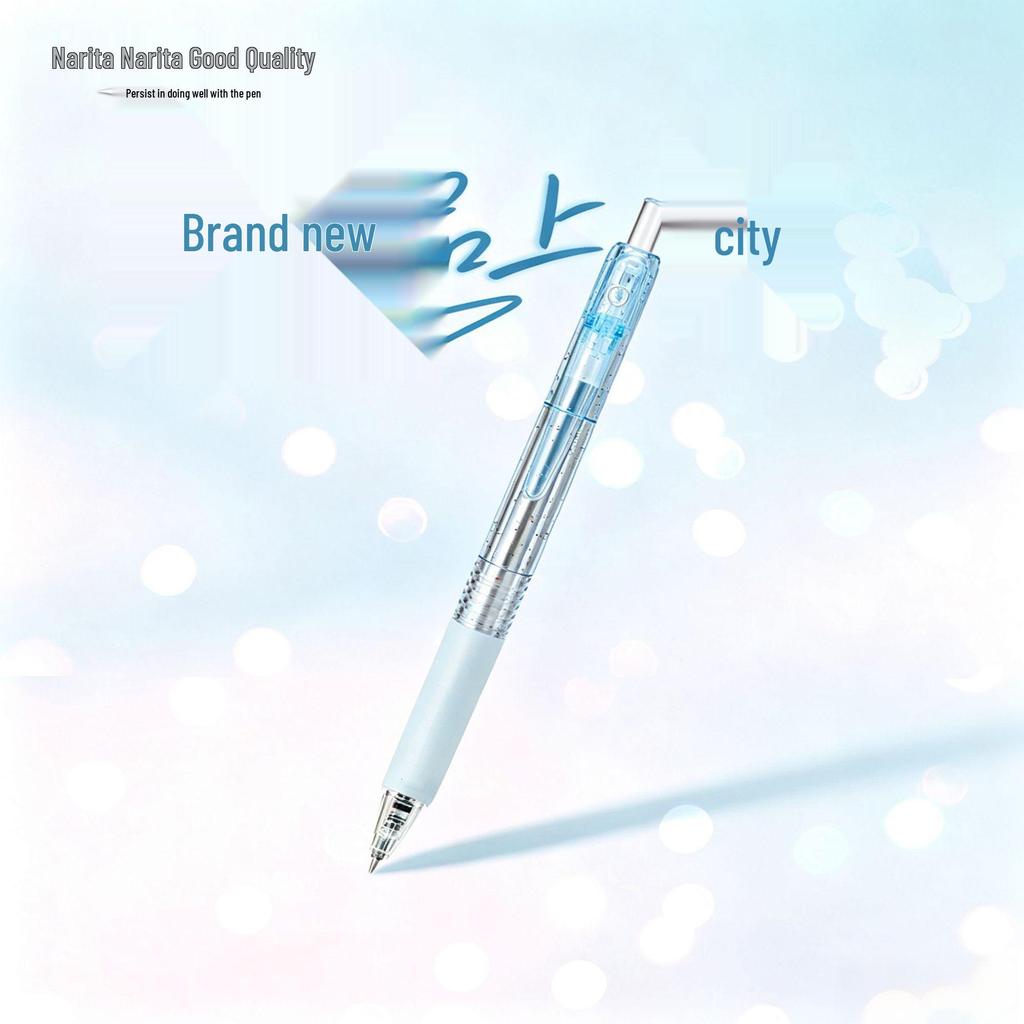 Narita 815S Low Damping 0.5 Black Click Pen - Ideal for Student Exam Preparation