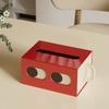Экспрессивная коробка для бумажных полотенец Коробка для салфеток с большими глазами Многофункциональная коробка для хранения бумаги Домашнее украшение стола Чехол для салфеток Элегантный