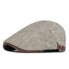 Spring Autumn Berets Cap British Western Style Newsboy Hat Advanced Flat Ivy Cap Classic Vintage Beret Men Women Caps
