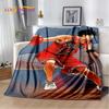 Мягкое плюшевое одеяло с рисунком аниме Slam Dunk, фланелевое одеяло для гостиной, спальни, кровати, дивана, чехол для пикника Bettdecke