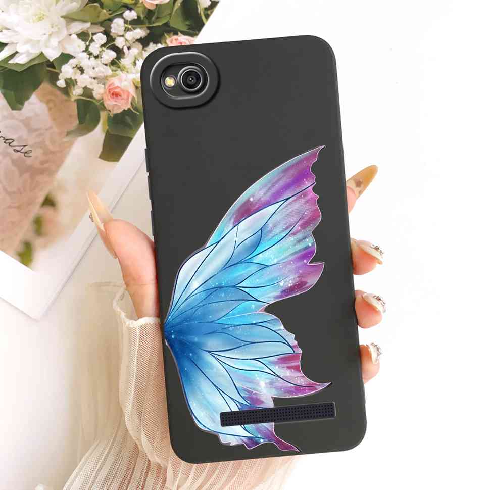 For Xiaomi Redmi 4A Case 5.0" Cute Cat Butterfly Cartoon Soft Silicone Cover For REDMI 4A Redmi 4A Protective Shell Bumper