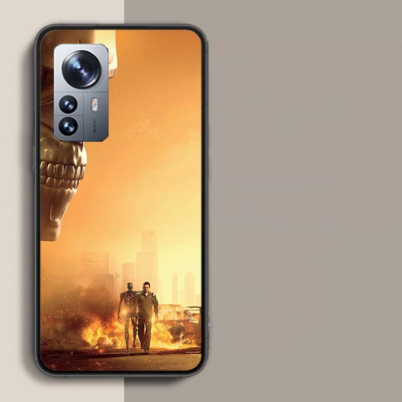 Arnold Schwarzenegger Terminator Phone Case For Redmi Note 13 Pro Plus 14 Pro+ 12S 12 11S 11T 11E 11 10S 10 9S 9 Xiaomi Capa TPU
