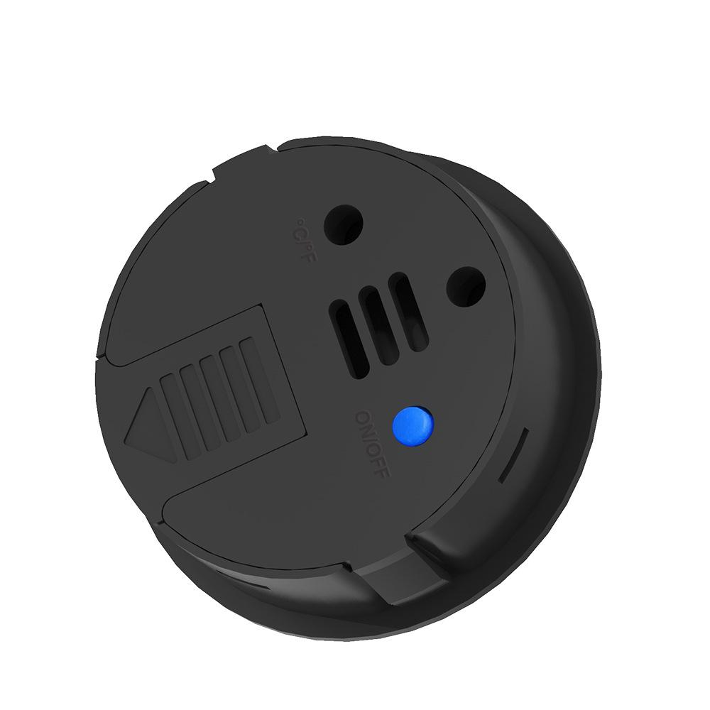 Digital Round Recessed Hygrometer for Reptile Pet Box & Cigar Humidor