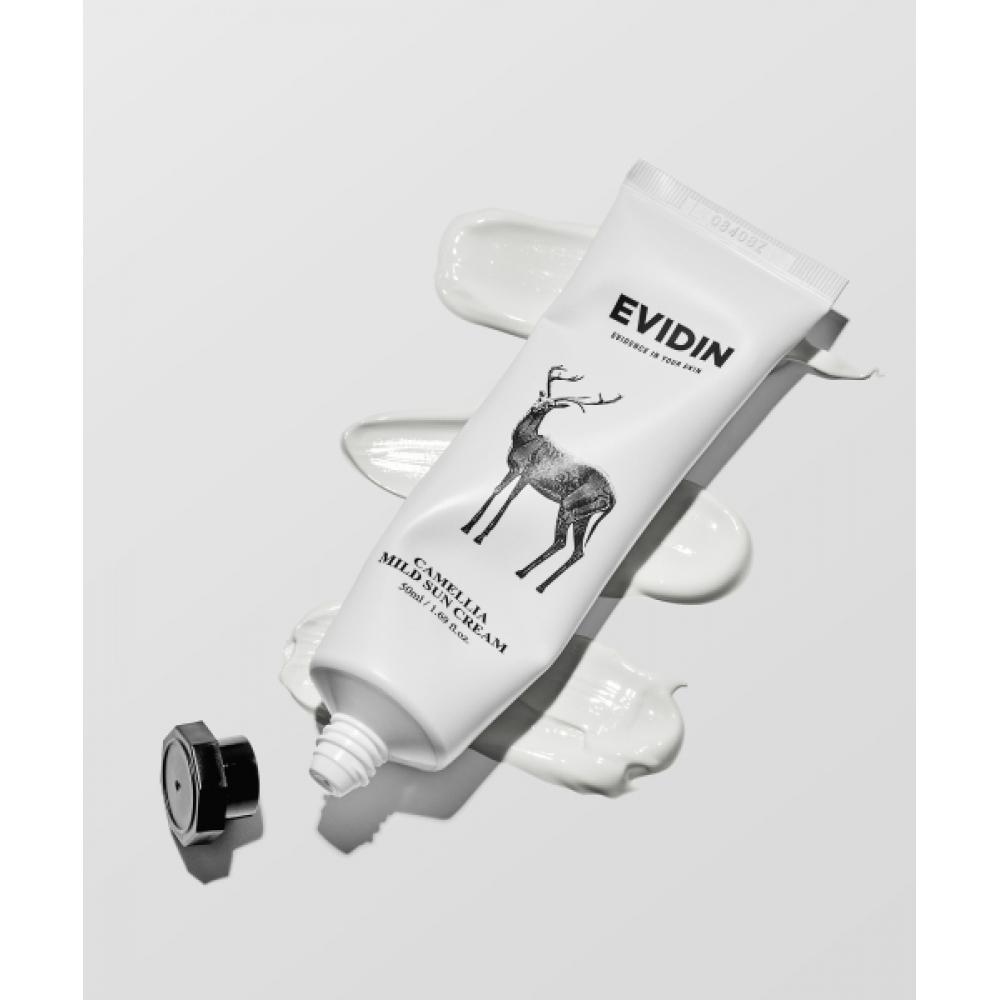 Evidence In Your skIn Camellia Sun Care Set  Foam Cleanser 150ml+Sun Cream 50mlx2 