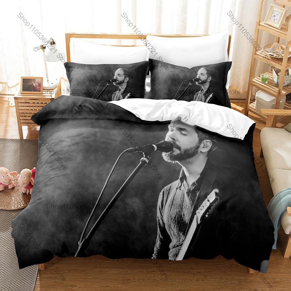 Cigarettes After Sex Dream Pop Minimal Text Duvet Cover Set 3PCS Bedding With 2 Pillowcases Indie Slowcore Music Fans Decor