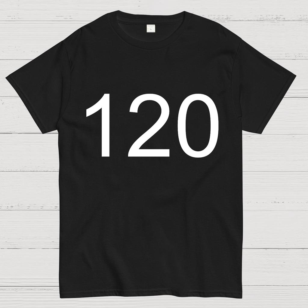 Number 120 Game Movie Cotton Summer Casual Cool Loose T-Shirt