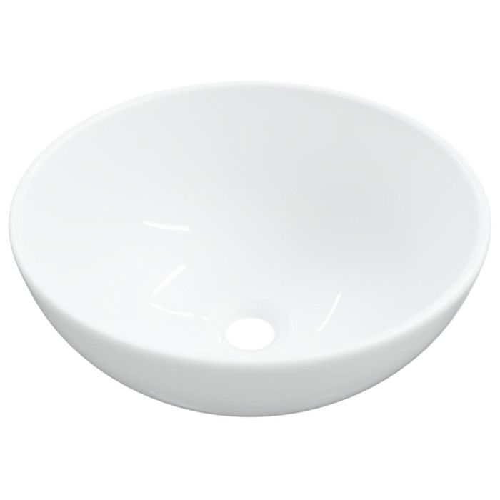 Washbasin - White - 28x28x10 Cm - Ceramic - Scratch-resistant - Easy To Clean